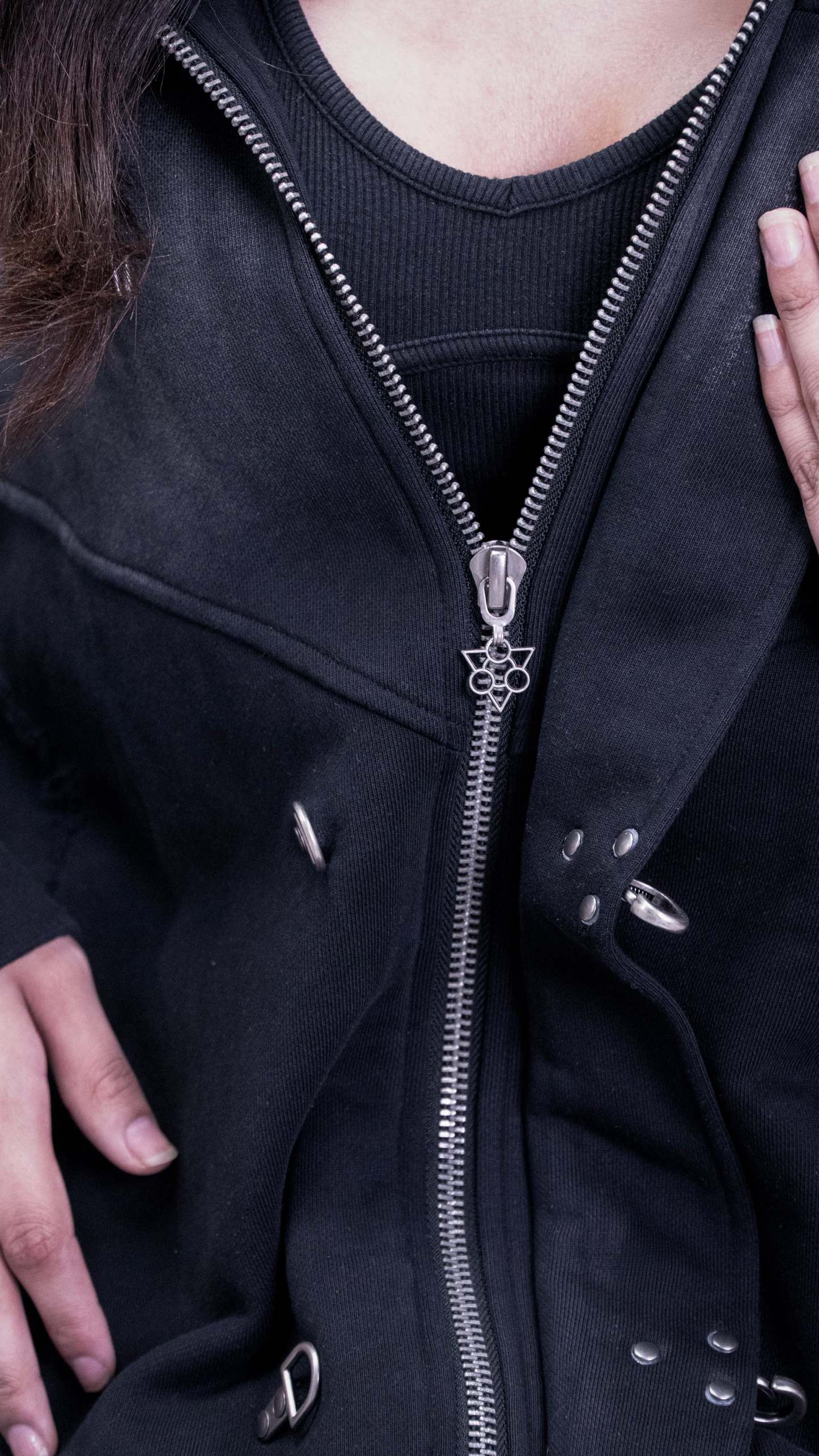 Watchman Series Unisex Washed Zip Up Hoodie