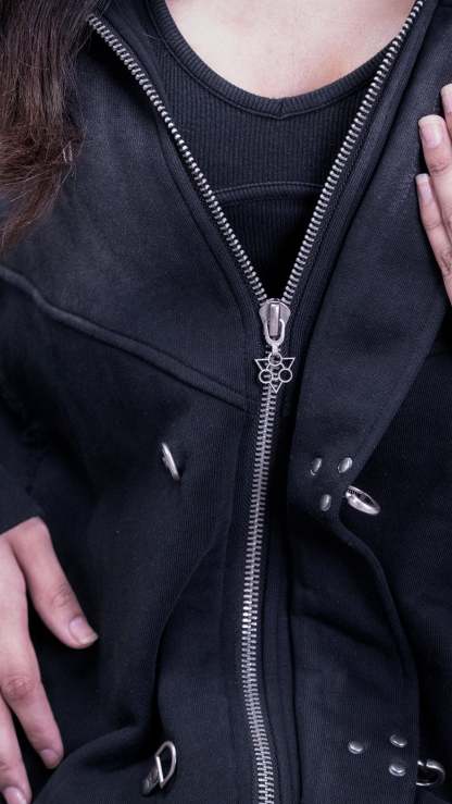 Watchman Series Unisex Washed Zip Up Hoodie