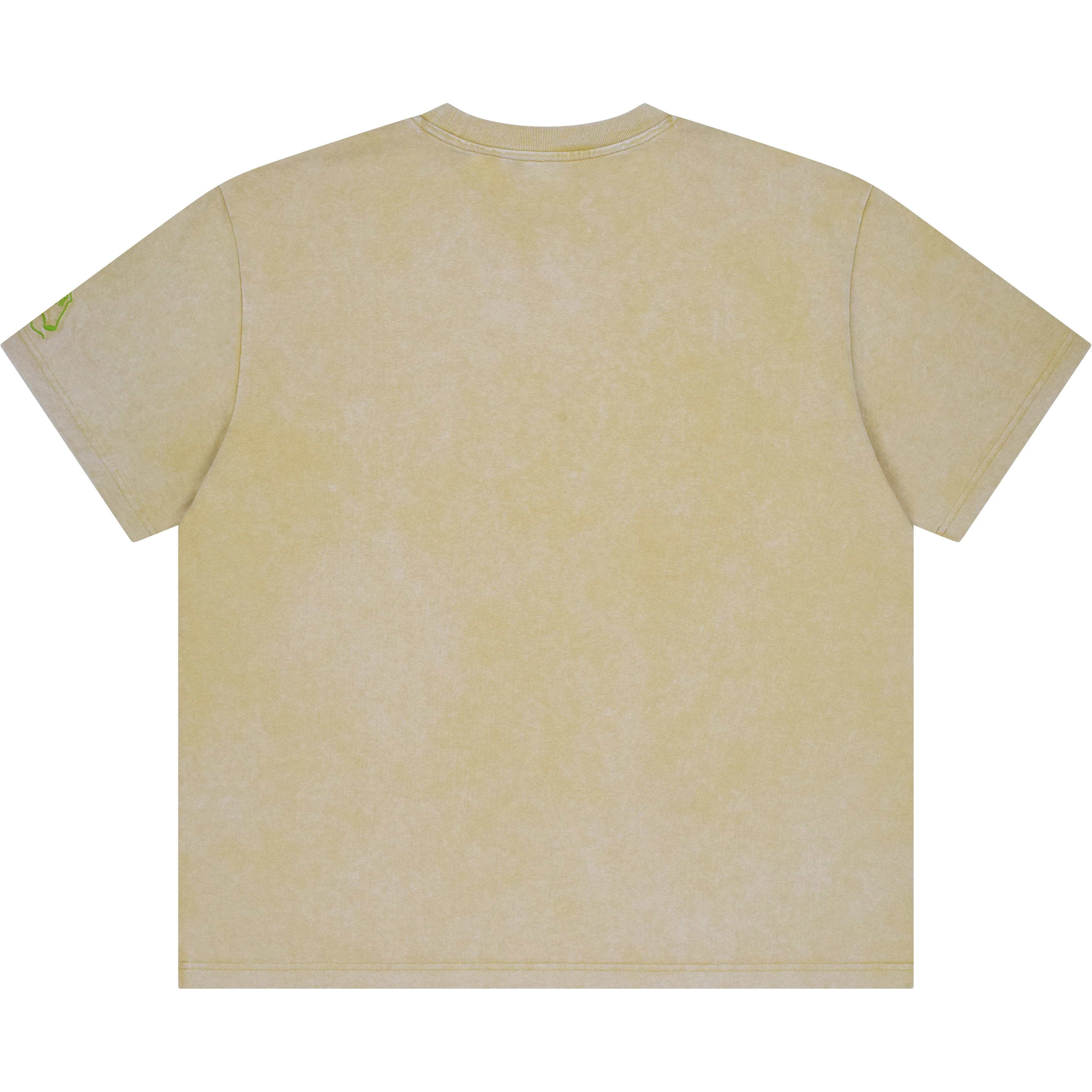 Caiman Front Print Washed T-Shirt