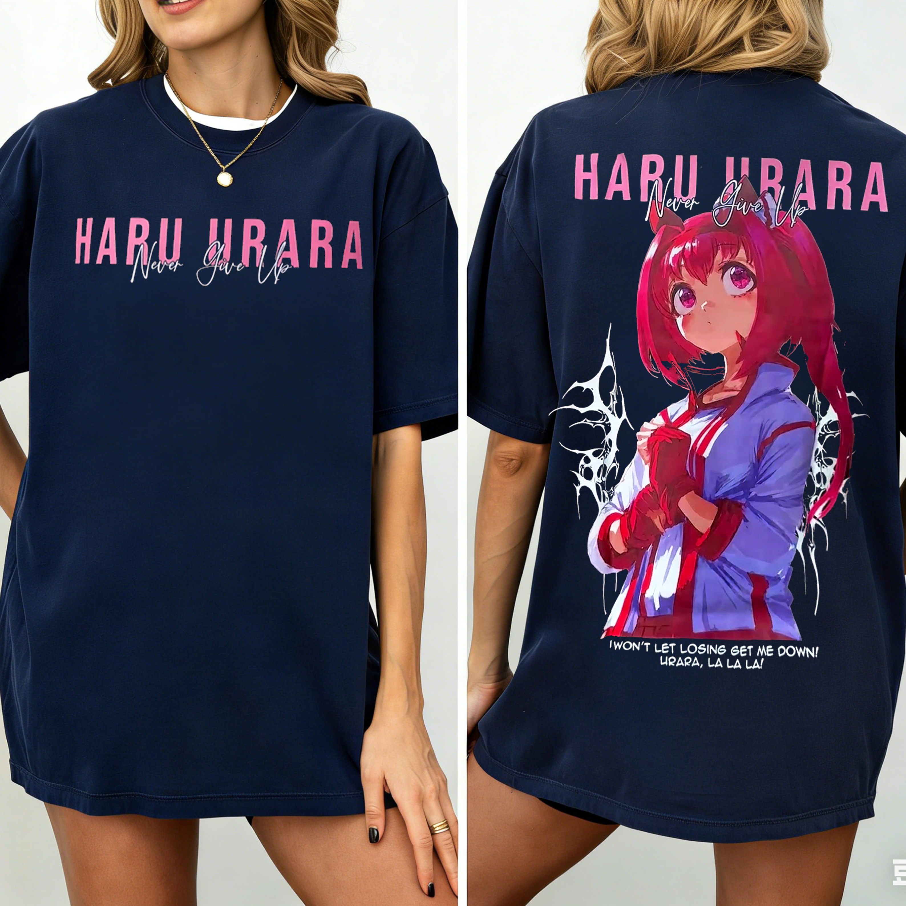 Haru Urara,Uma Musume Anime Unisex Washed T-Shirt