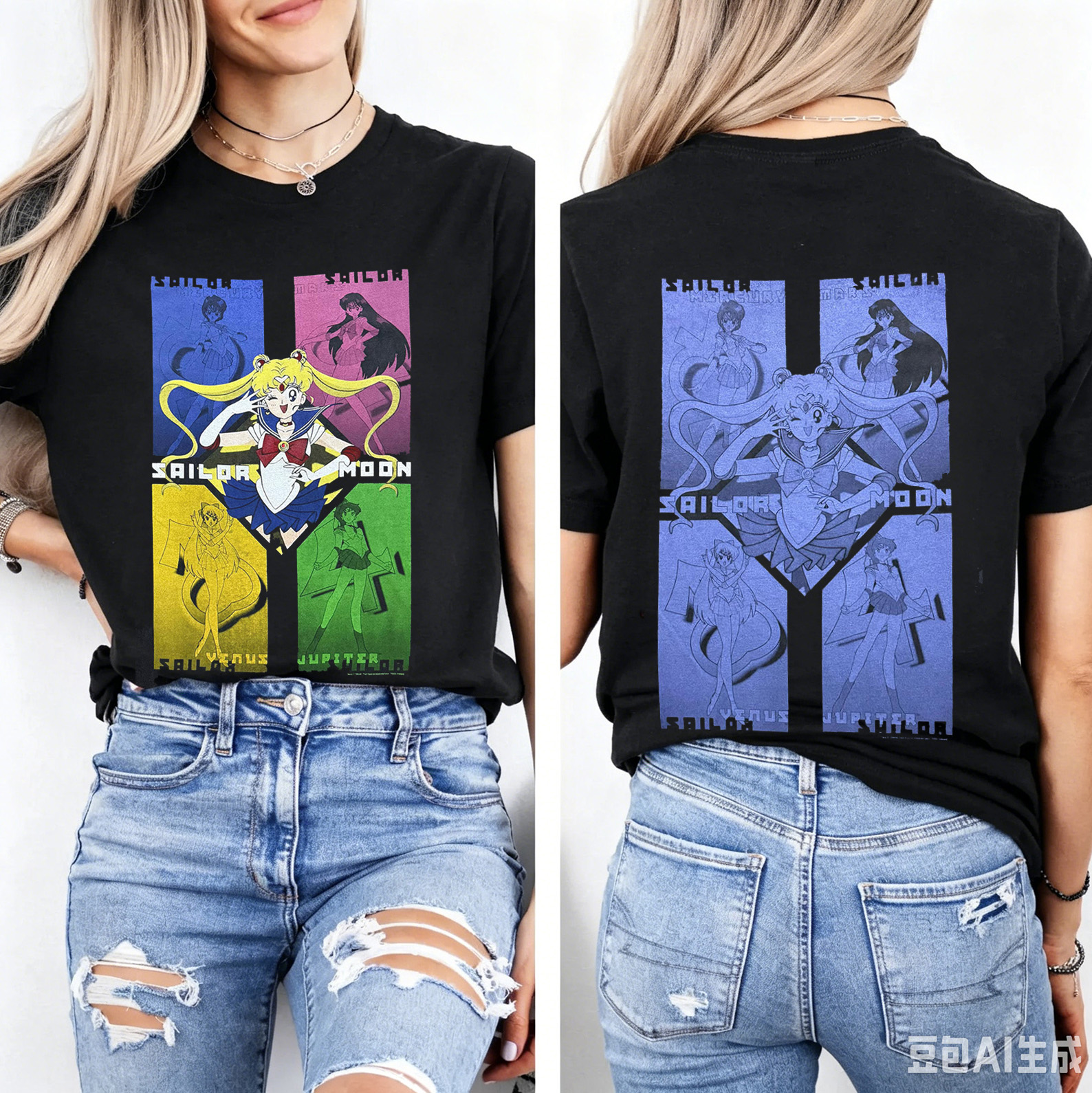 Sailor Moon Unisex Cotton T-Shirt