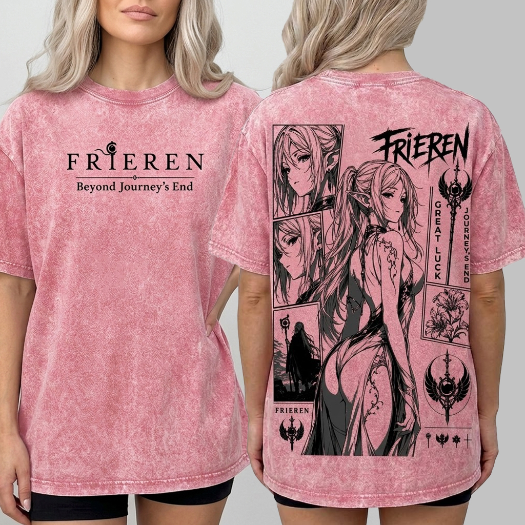Frieren Unisex Washed T-Shirt