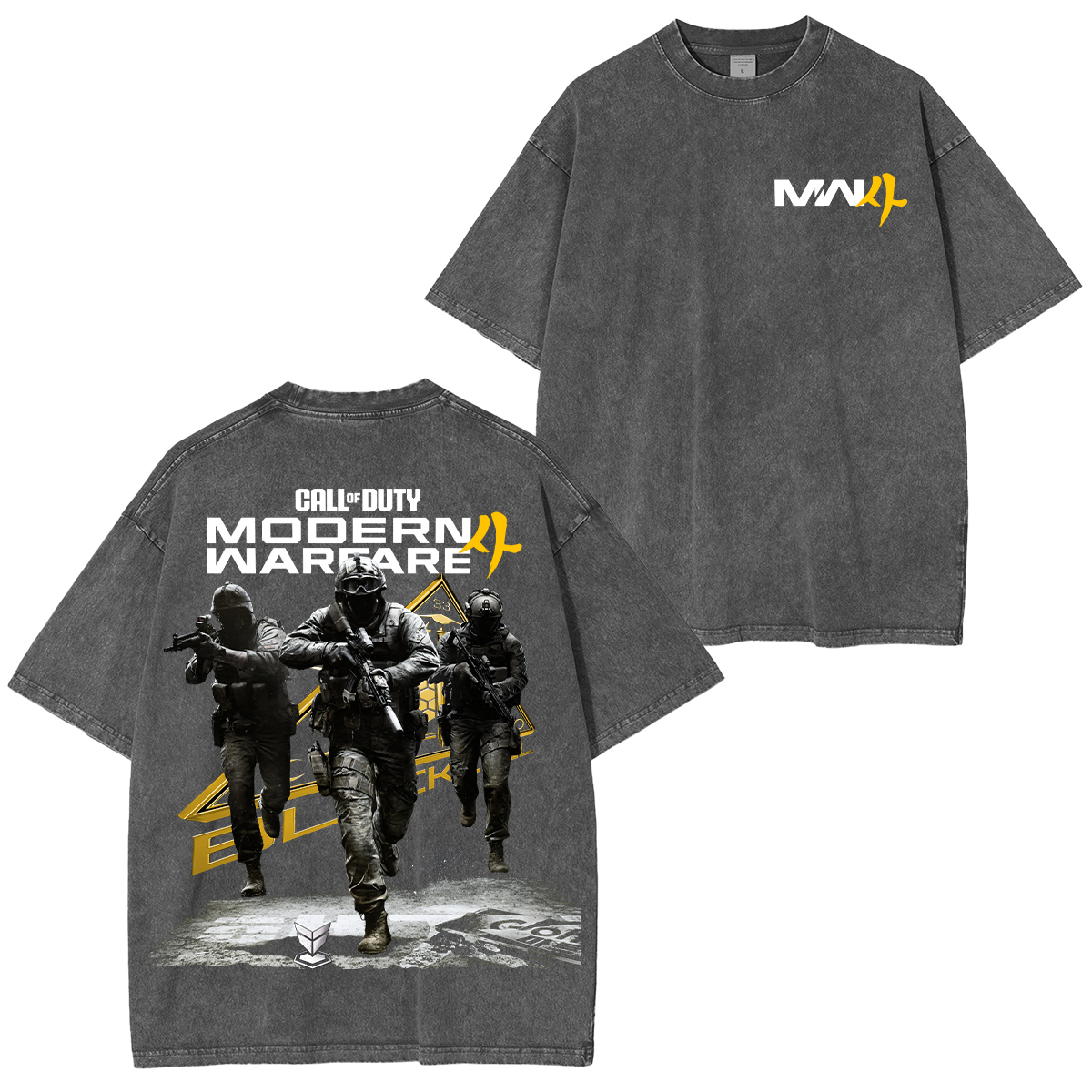 Call of Duty Modern Warfare 4 Unisex Washed T-Shirt