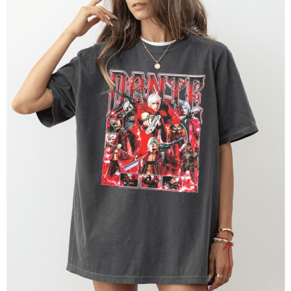 Dante,Devil May Cry Vintage  Unisex T-shirt/Crewneck/Hoodie