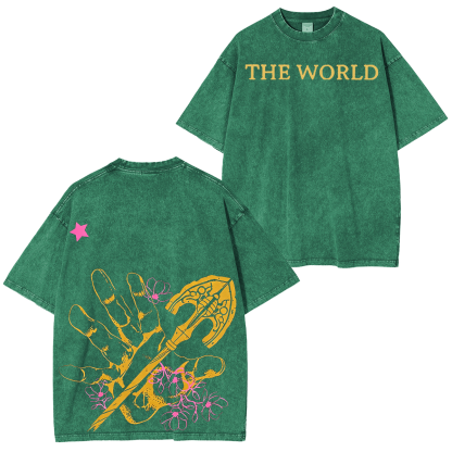 JoJos Bizarre Adventure: Golden Wind Anime Unisex Washed T-Shirt