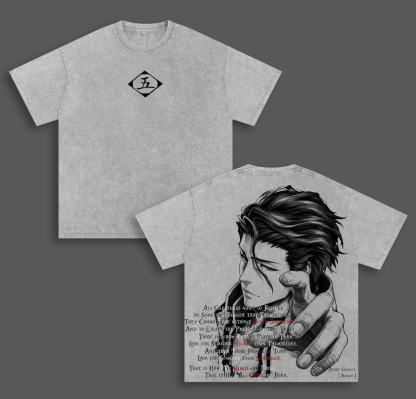 Bleach Unisex Washed T-Shirt