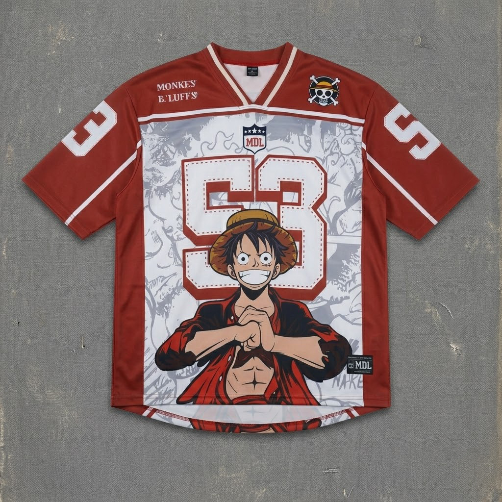 Luffy Gear 5 Jersey Shirts