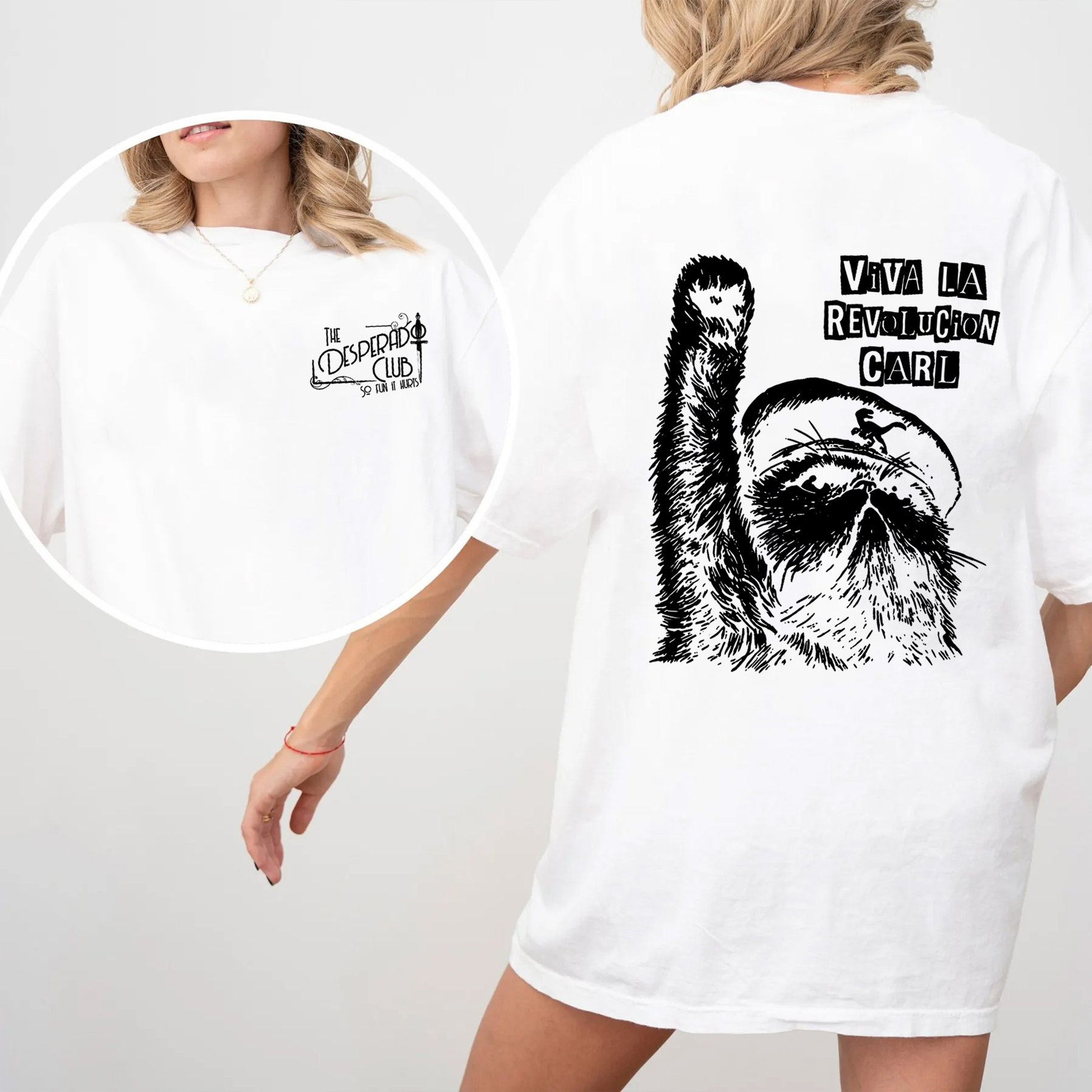 Viva La Revolucion Carl Dungeon Crawler Carl Unisex Shirts/Crewneck/Hoodie