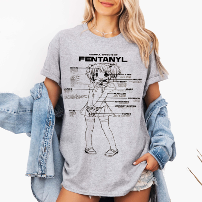 Fentanyl Madoka Oversize Unisex Shirts/Crewneck/Hoodie