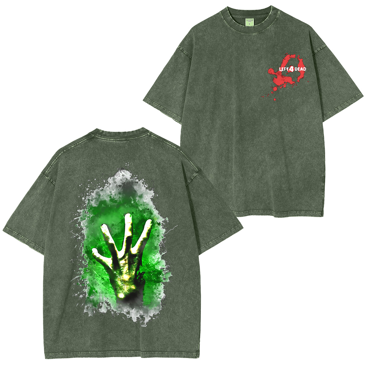 Left 4 Dead Unisex Washed T-Shirt