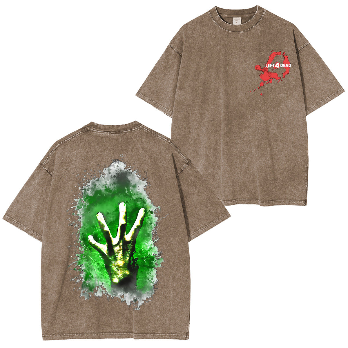 Left 4 Dead Unisex Washed T-Shirt