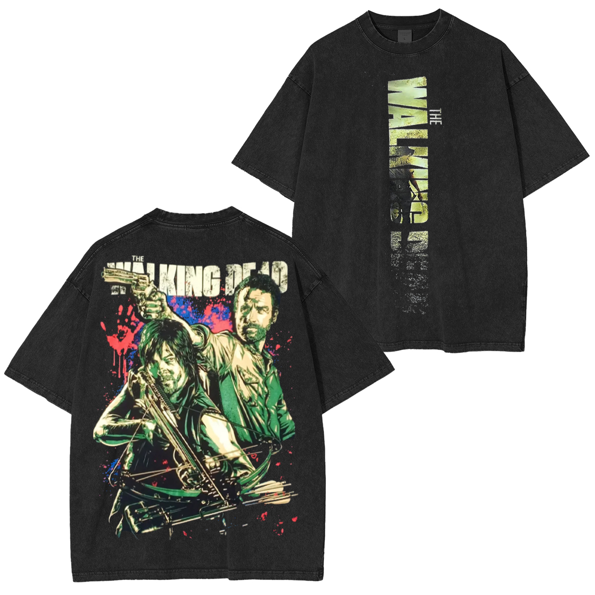The Walking Dead Unisex Washed T-Shirt