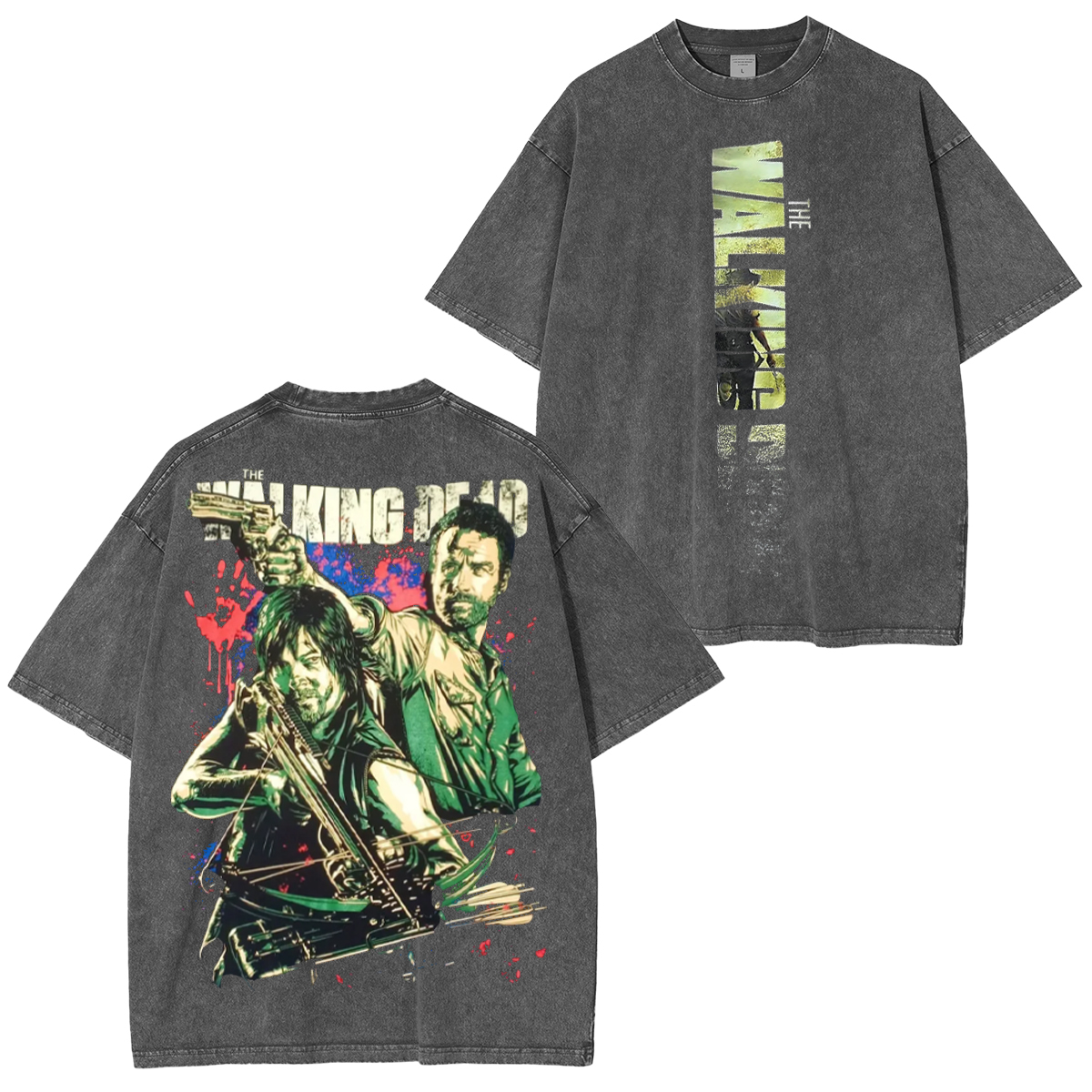 The Walking Dead Unisex Washed T-Shirt