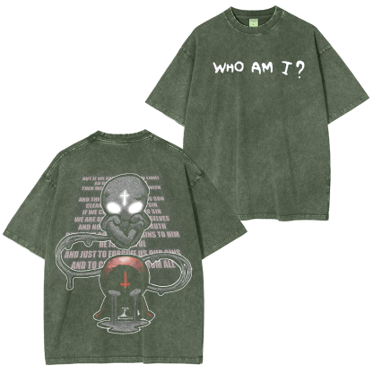 Who am I? The binding of Isaac  Washed T-shirt/Crewneck/Hoodie
