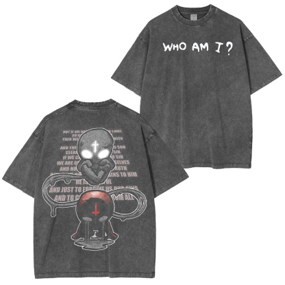 Who am I? The binding of Isaac  Washed T-shirt/Crewneck/Hoodie