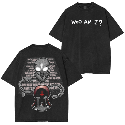 Who am I? The binding of Isaac  Washed T-shirt/Crewneck/Hoodie