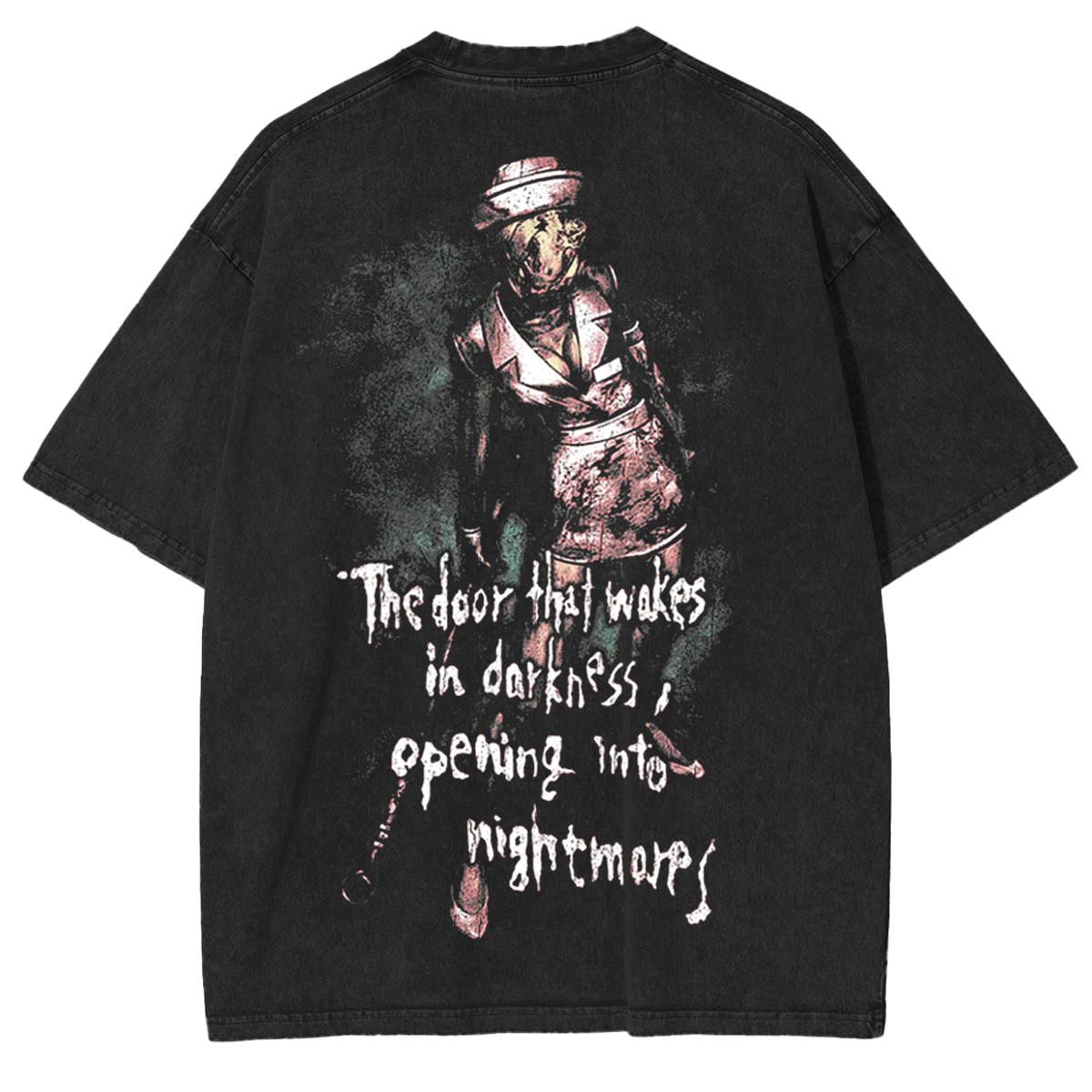 Silent Hill 2 The Door that Wakes Unisex Washed T-Shirt