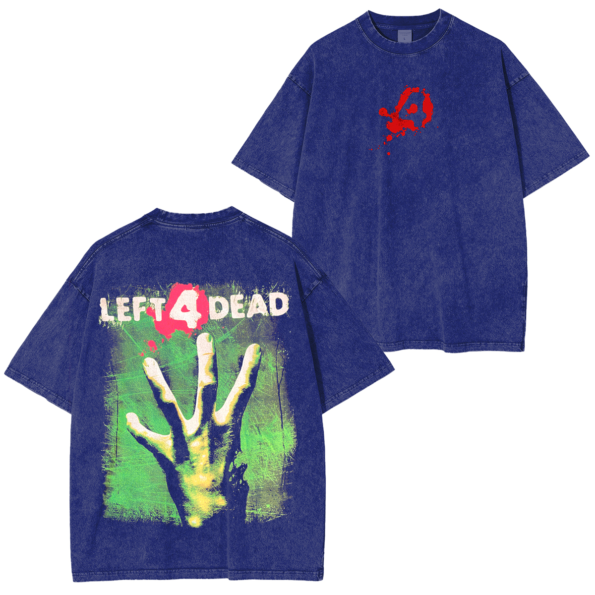 Left 4 Dead Vintage Unisex Washed T-Shirt