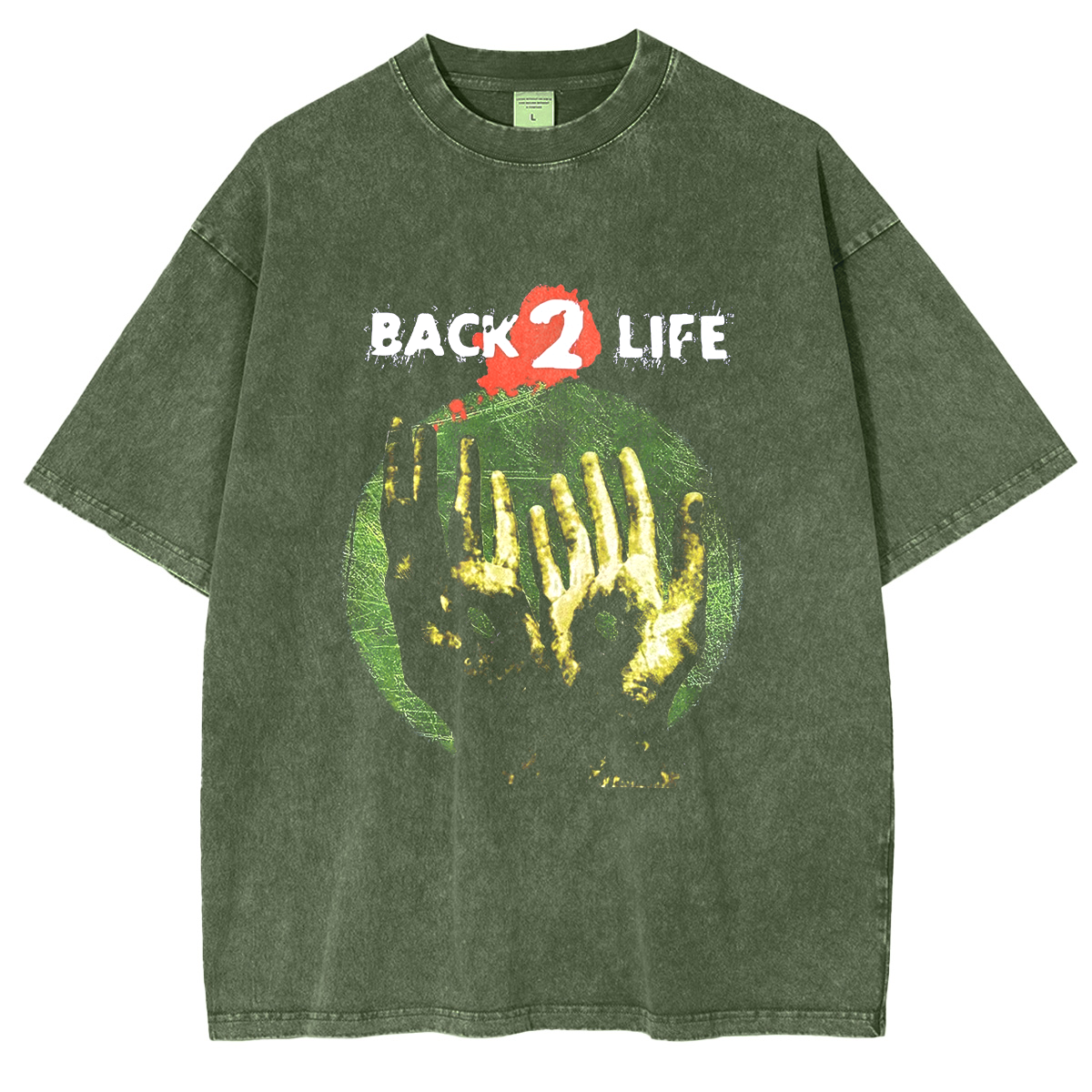 Back 2 Life , Left 4 Dead Unisex Washed T-Shirt