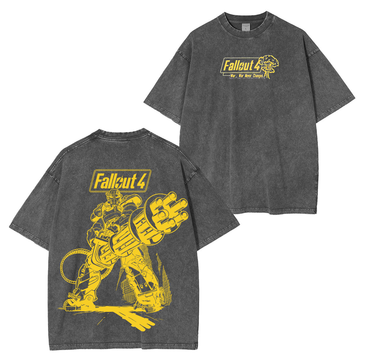 Fallout 4 Unisex Washed T-Shirt