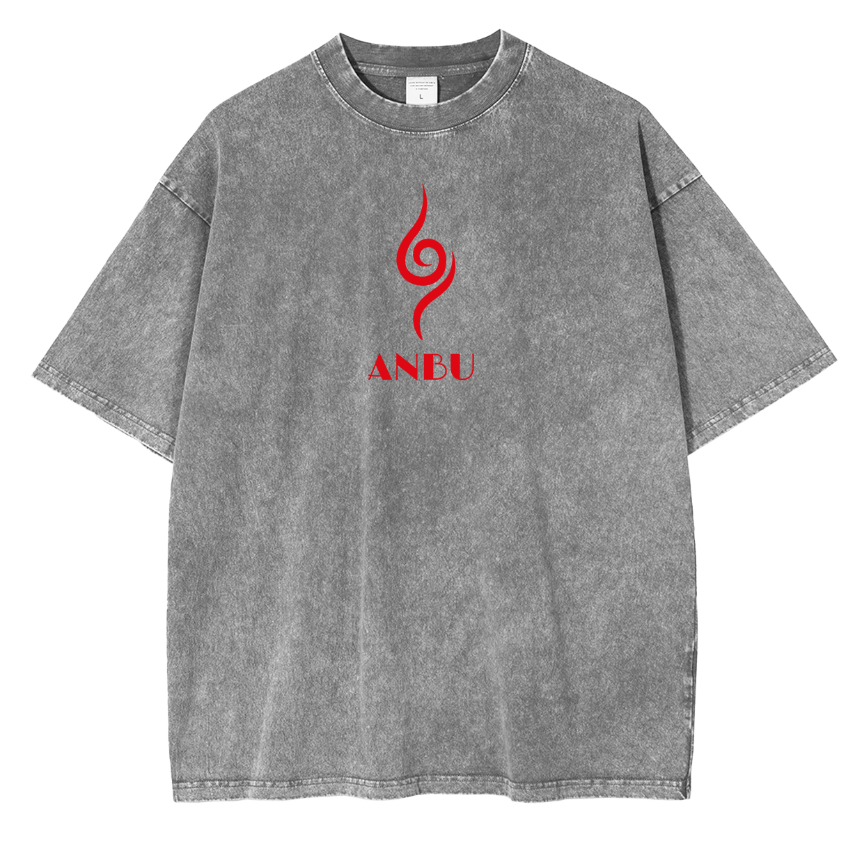 Kakashi Hatake Vintage Anime Unsiex Washed T-Shirt