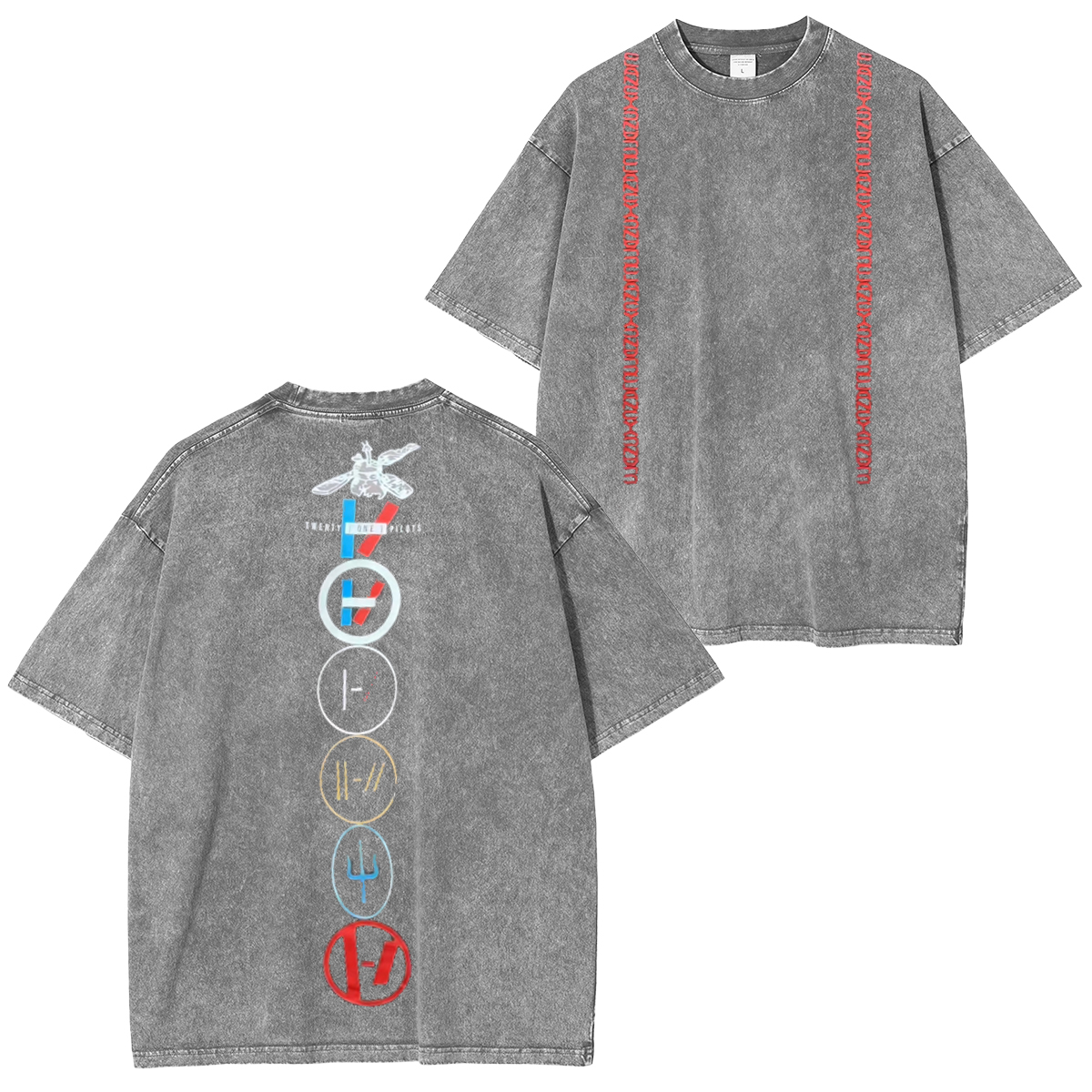 Twenty One Pilots Washed Unisex T-Shirt