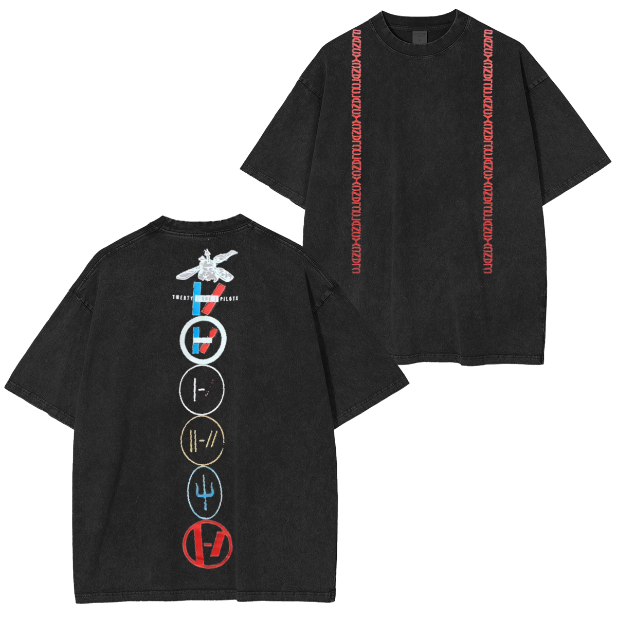 Twenty One Pilots Washed Unisex T-Shirt
