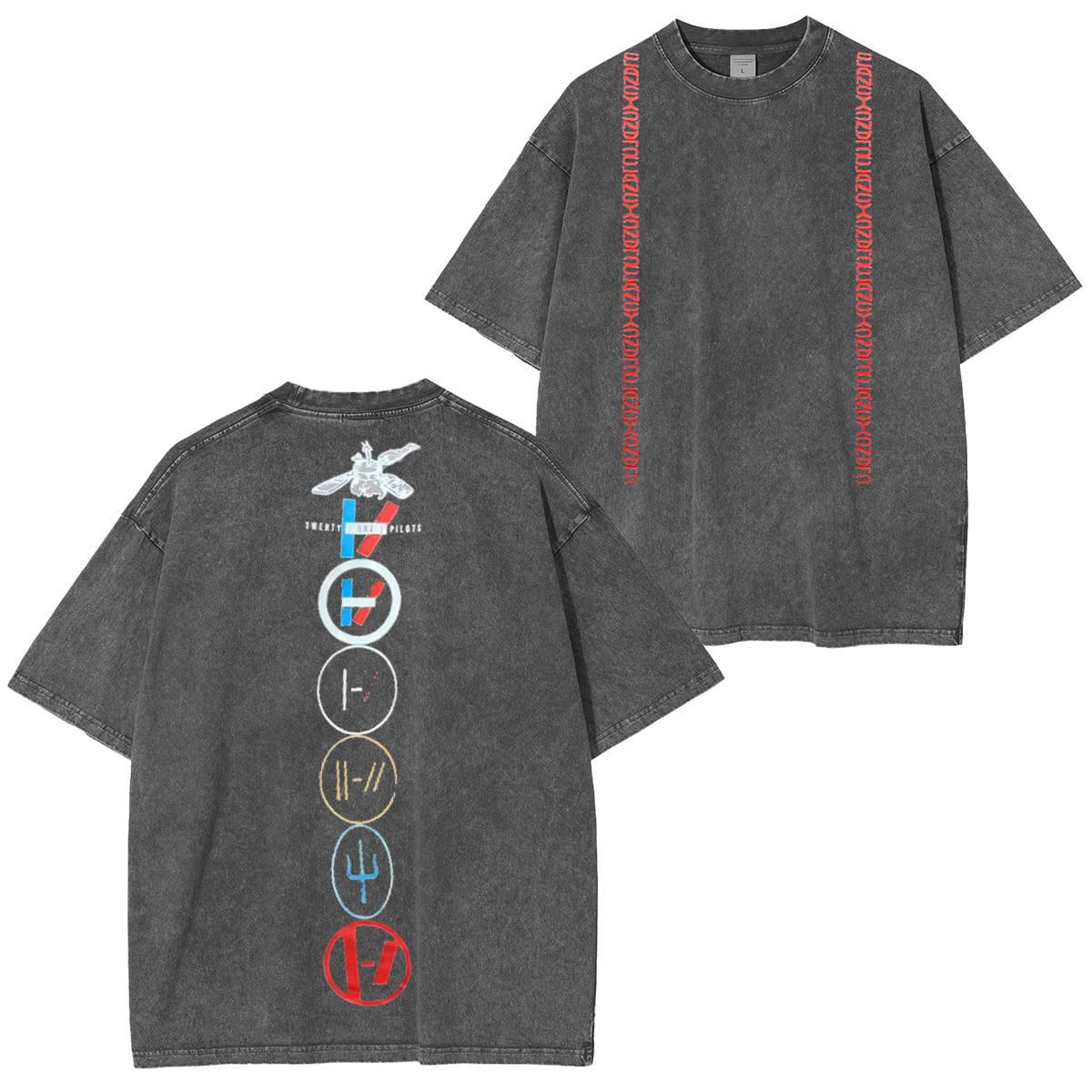 Twenty One Pilots Washed Unisex T-Shirt