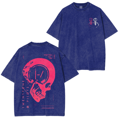 Twenty One Pilots,Vintage Tour Rock 2025 Washed Unisex T-Shirt