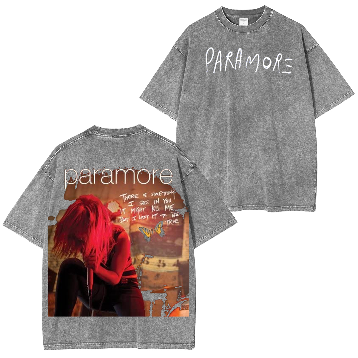 Paramore Hayley Williams Washed Unisex T-Shirt
