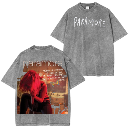 Paramore Hayley Williams Washed Unisex T-Shirt