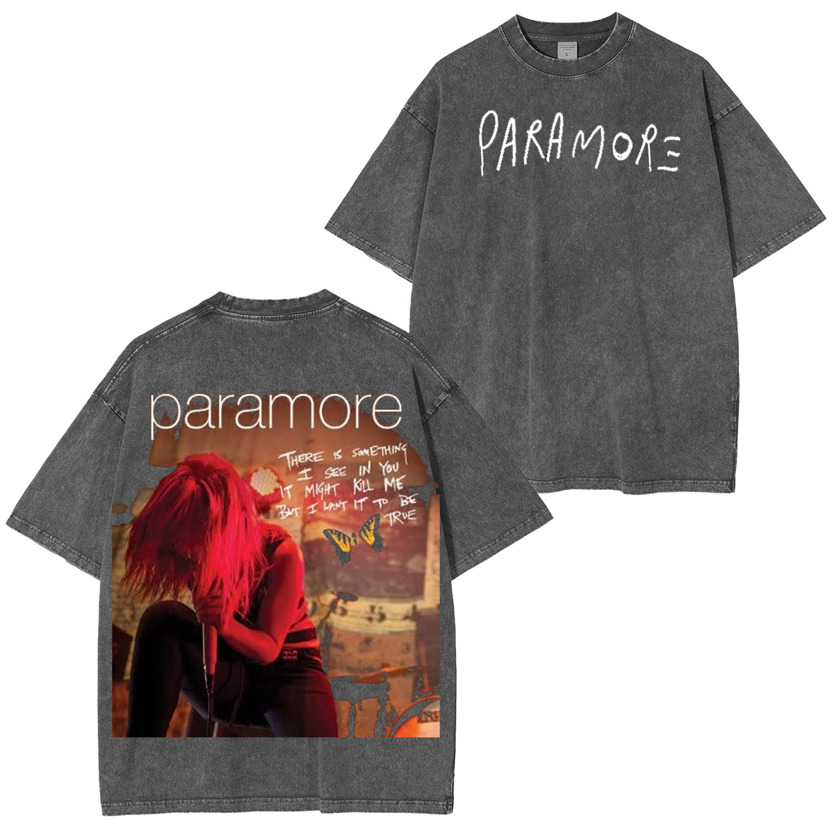 Paramore Hayley Williams Washed Unisex T-Shirt