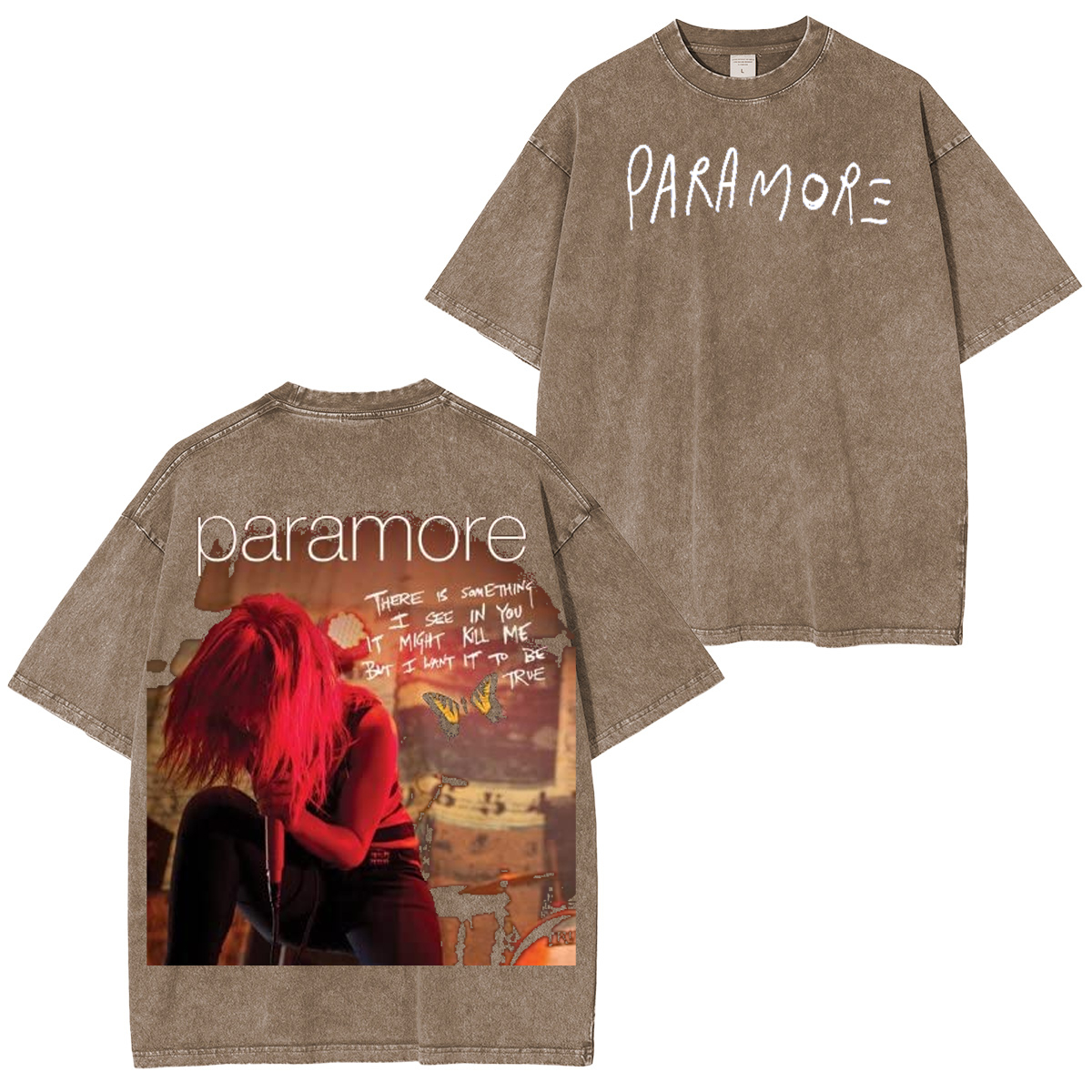 Paramore Hayley Williams Washed Unisex T-Shirt