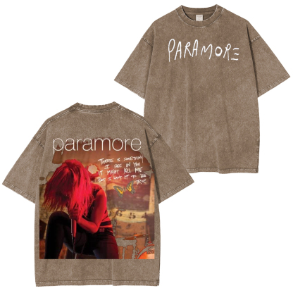 Paramore Hayley Williams Washed Unisex T-Shirt