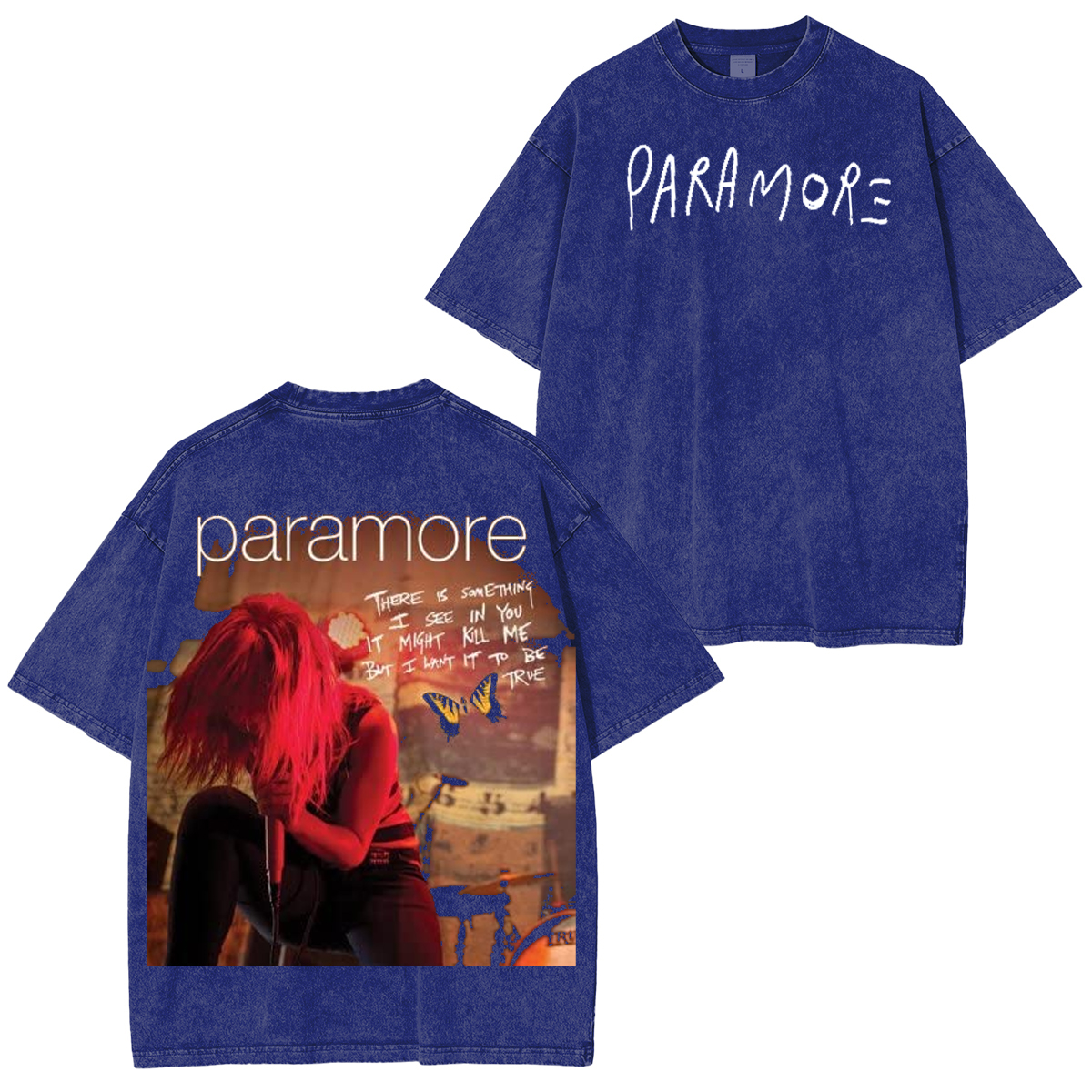 Paramore Hayley Williams Washed Unisex T-Shirt
