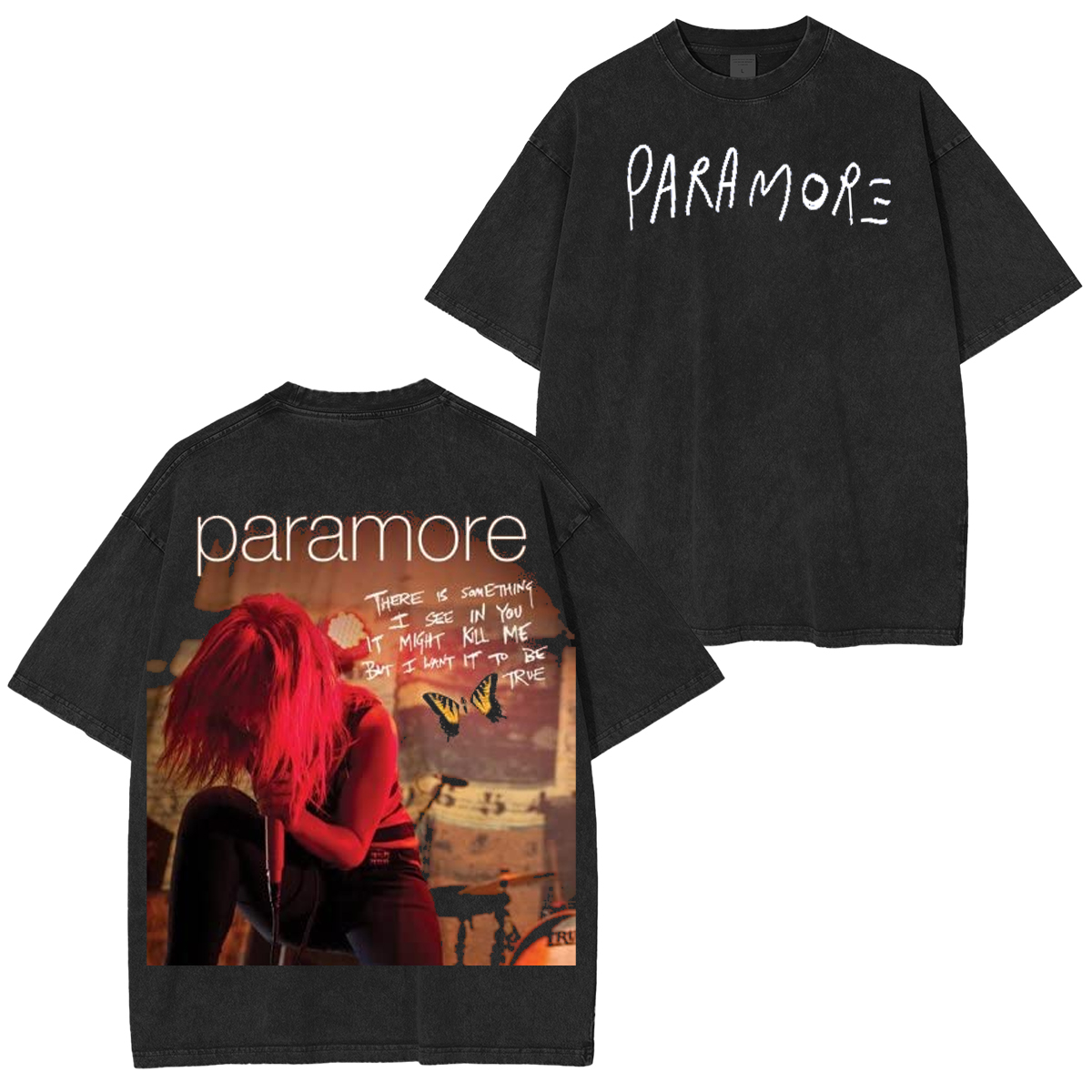 Paramore Hayley Williams Washed Unisex T-Shirt