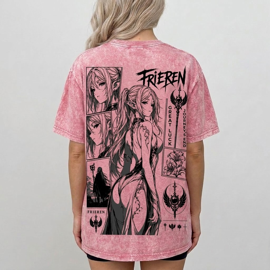 Frieren Unisex Washed T-Shirt