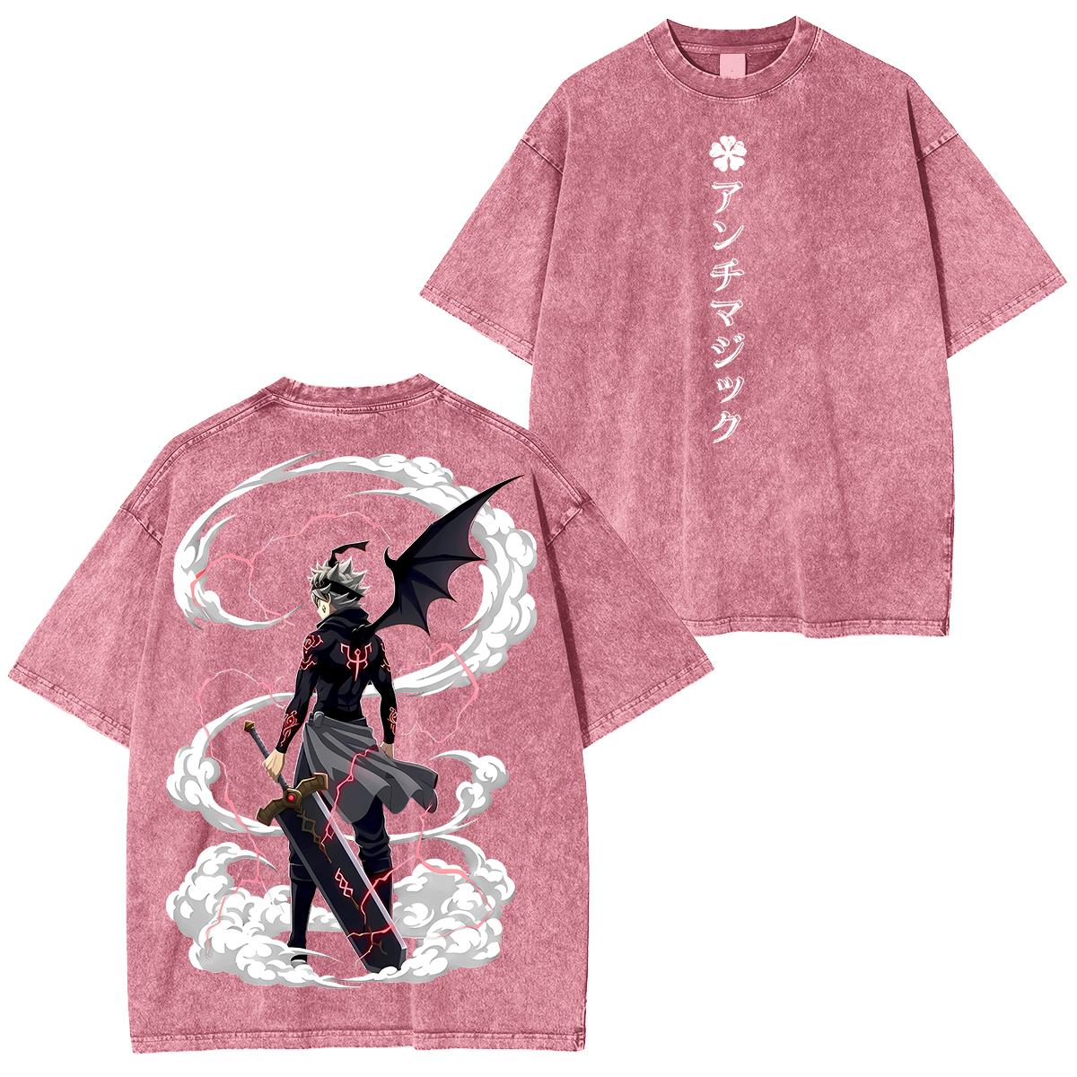Asta Black Clover  Washed T-shirt/Crewneck/Hoodie