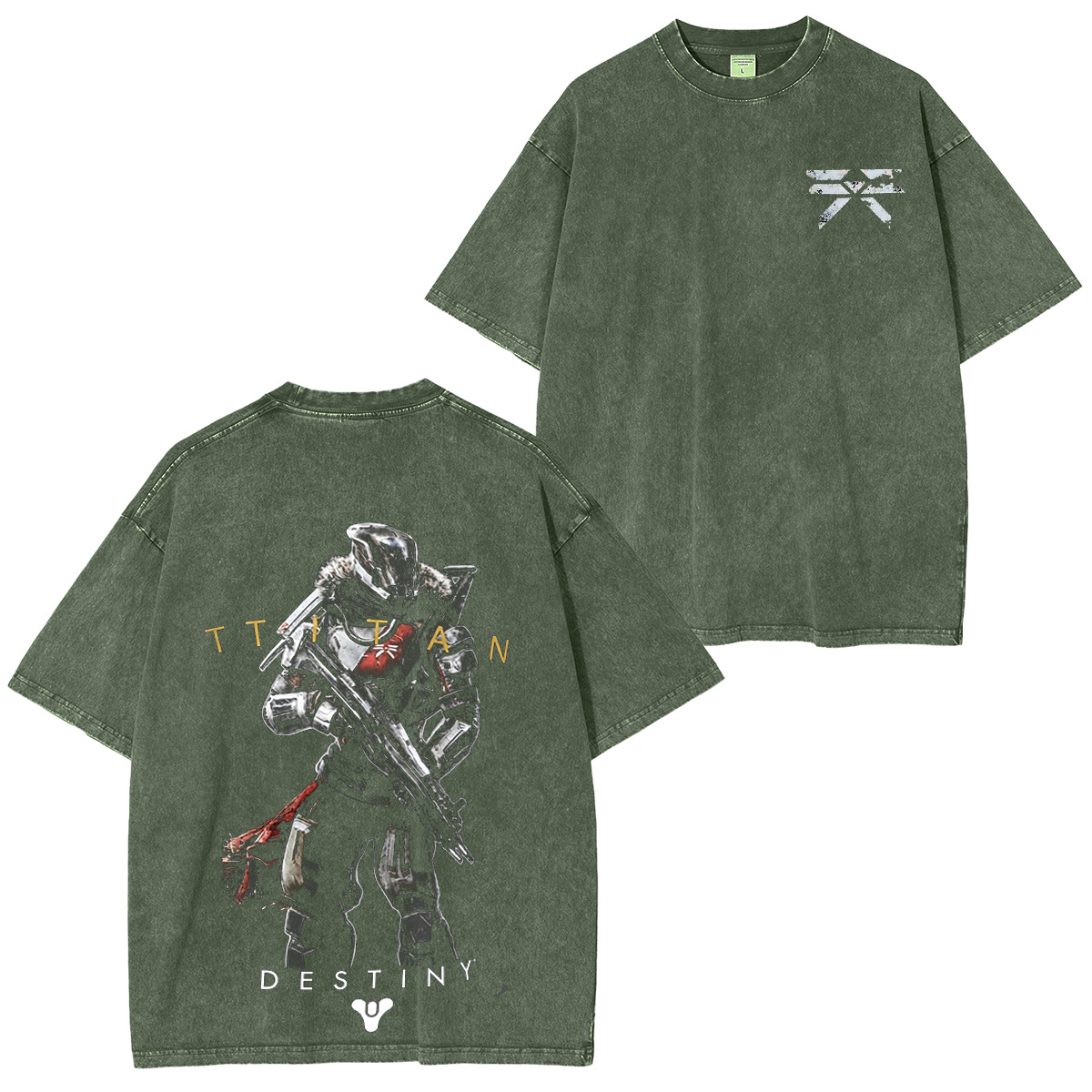 Destiny2 Unisex Washed T-Shirt