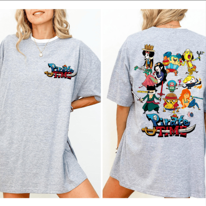 Adventure Time x One Piece Art Unisex Shirts/Crewneck/Hoodie