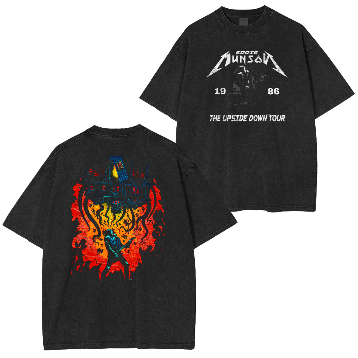 Stranger Things Oversized Washing Tee