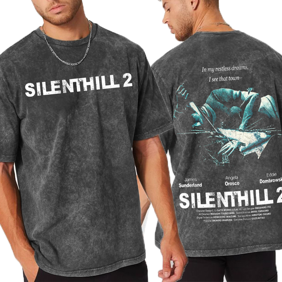 Silent Hill 2 - It's Always Like This Unisex Washed T-Shirt