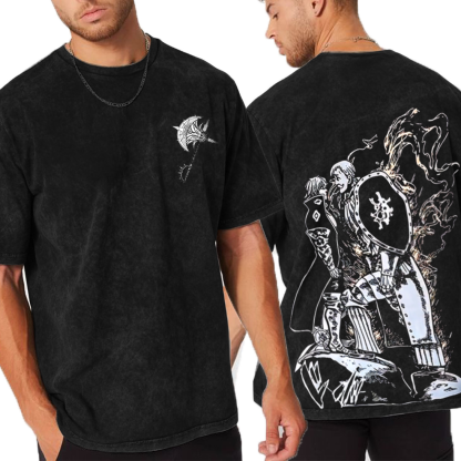 The Seven Deadly Sins Anime  Unisex Washed T-Shirt