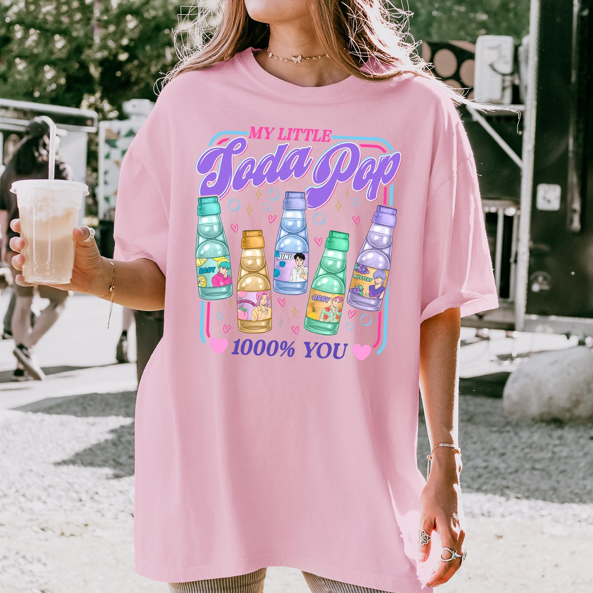 Saja Boys Soda Pop KPDH Comfort Colors Unisex T-shirt/Crewneck/Hoodie