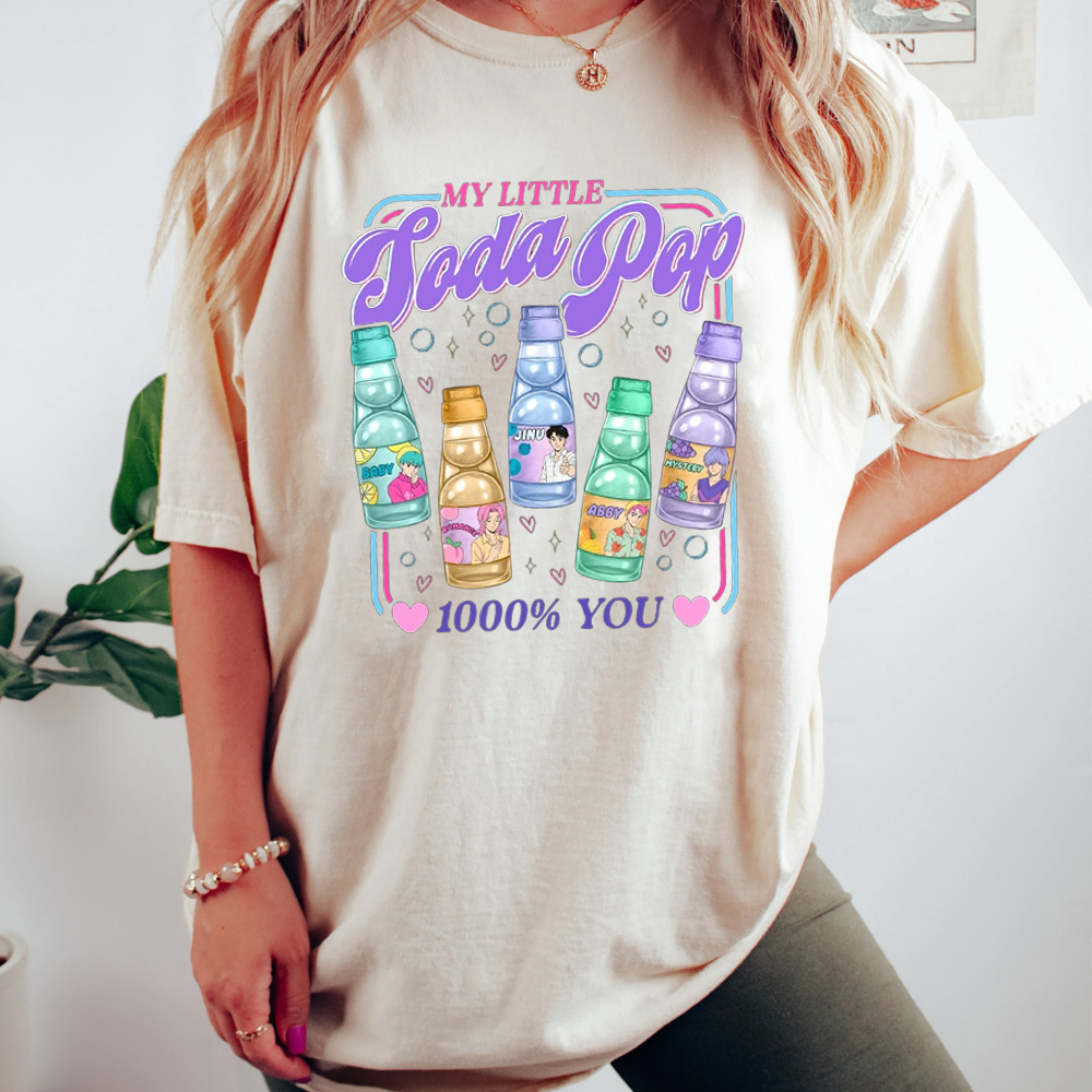 Saja Boys Soda Pop KPDH Comfort Colors Unisex T-shirt/Crewneck/Hoodie