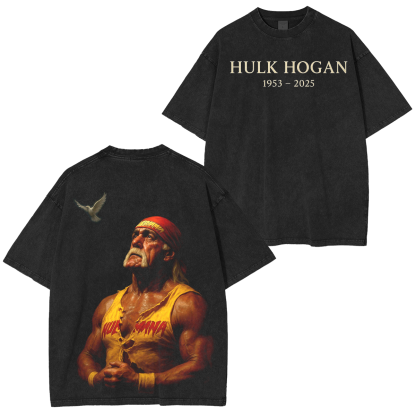RIP Hulk Hogan Unisex Washed T-Shirt