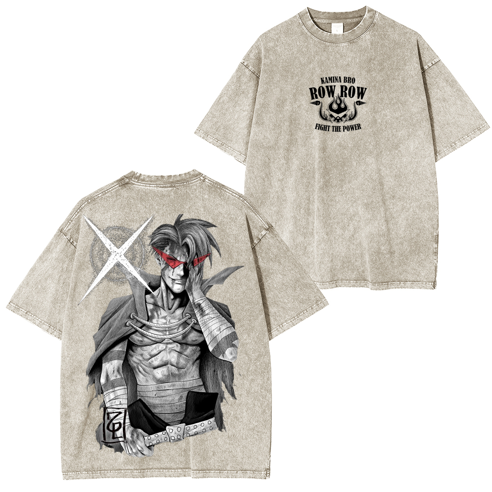 Gurren Lagann Unisex Washed T-Shirt