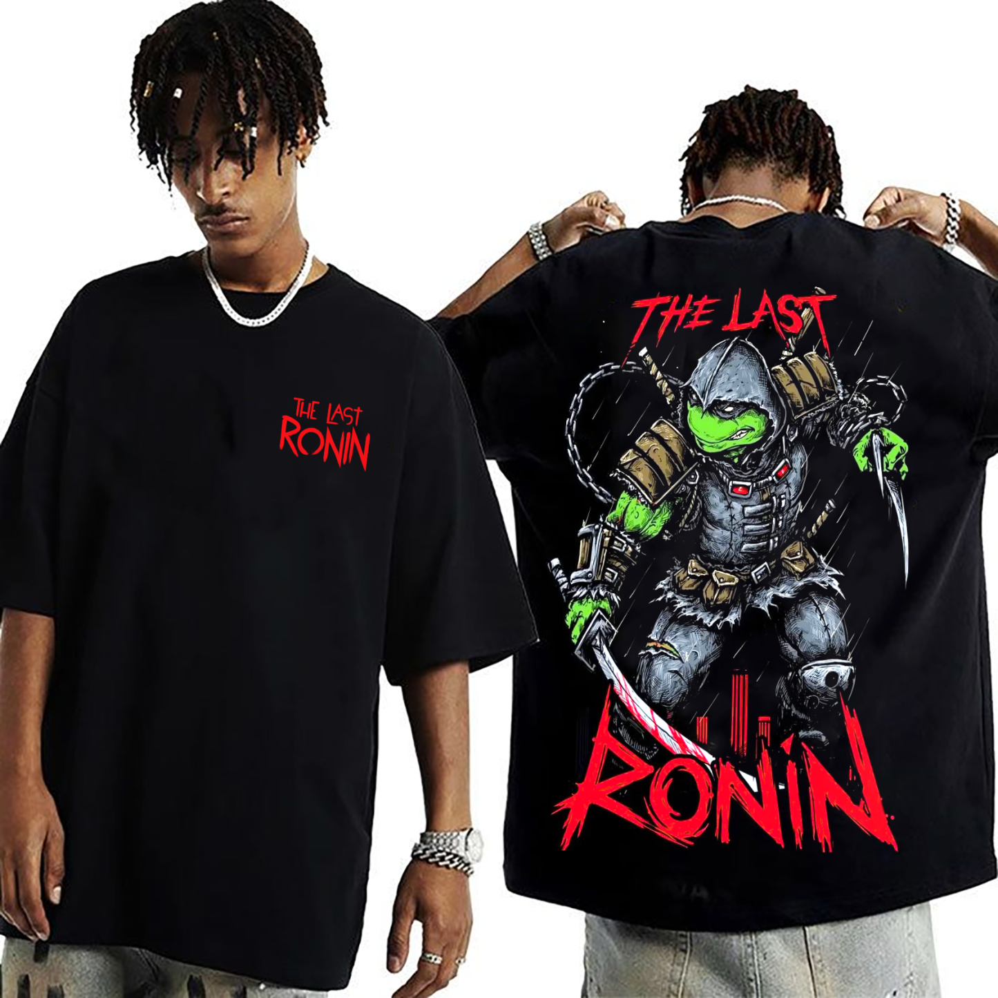 The Last Ronin Ninja Turtles Unisex Washed T-Shirt