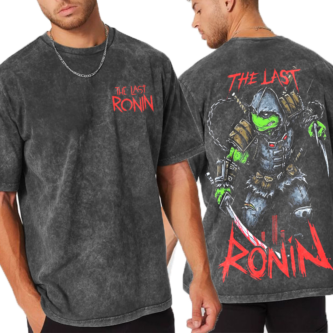 The Last Ronin Ninja Turtles Unisex Washed T-Shirt