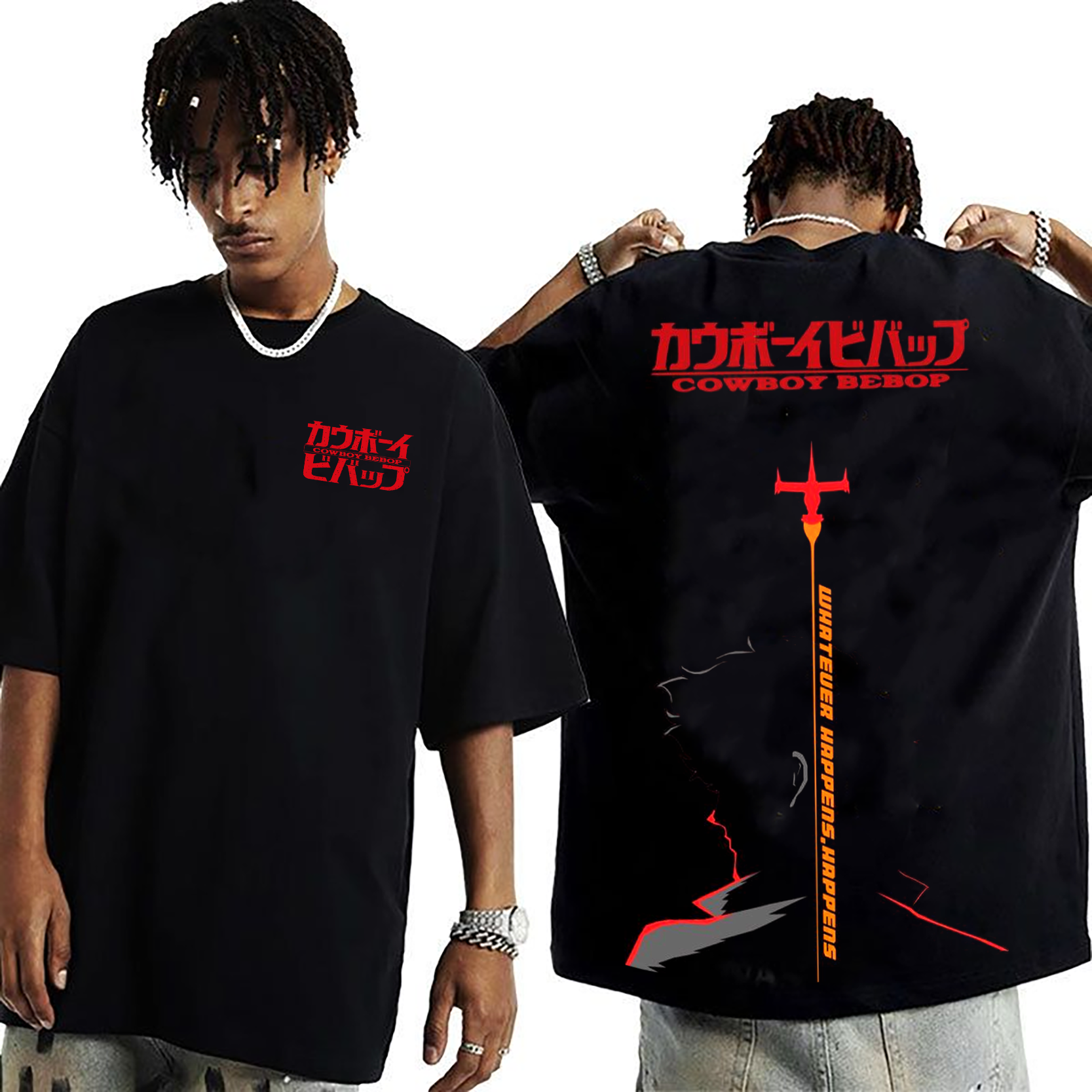 Cowboy Bebop Vintage Unisex Washed T-Shirt